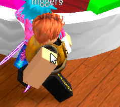timfromCase's tweet image. Shout out to the guy on Roblox who said "saying w is something a ai would say"  (The guy in the pinkish blue)