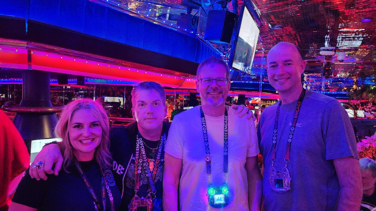 In my DefCon Era with <a href="/jaysonstreet/">Jayson E. Street 💙 🤗💛</a>, <a href="/WeldPond/">Chris Wysopal</a>, &amp; <a href="/secbughunter/">Tom Gallagher</a>

<a href="/msftsecresponse/">Microsoft Security Response Center</a>  #MSFTBlackHat