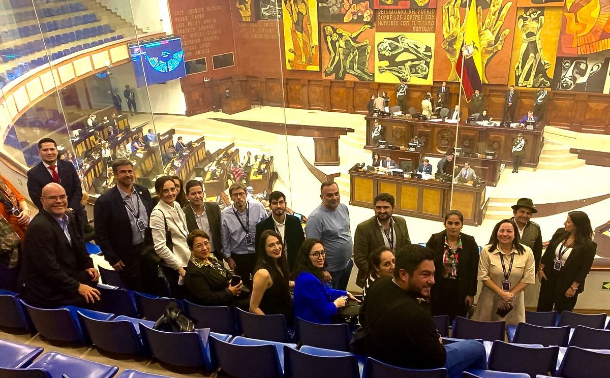 #JornadaAcadémica📚

En #Quito, los defensores públicos del #Mercocur intercambiaron experiencias sobre la innovación en la intervención de la defensa pública, así como conflictos individuales de trabajo en el área administrativa y judicial.

Durante la jornada académica,