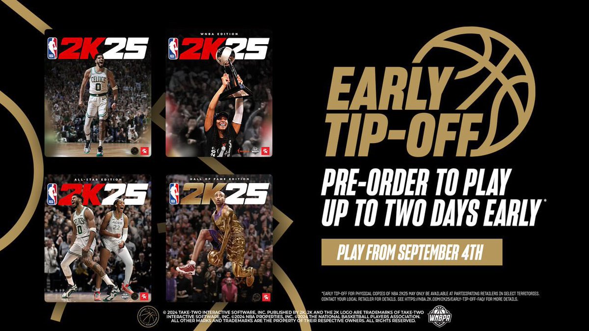 Who still Needs to Pre-Order NBA 2K25 ???

My ONLY Giveaway 

The Person with the Most Comments of the word “DEMO” on this Post I’ll Buy you a Copy by 8/30/2024

Good luck 🍀

#NBA2K25 | <a href="/NBA2K/">NBA 2K</a>
