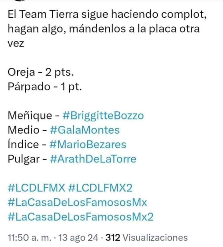 BereMartinez4's tweet photo. @LaCasaFamososMx Mejor vente a la casa para que veas cómo sigue el complot https://t.co/Cs8cKzqAvj
