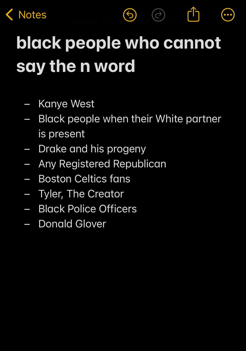 making a list open to suggestions