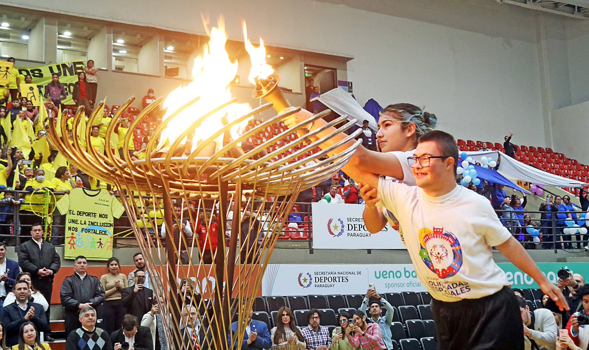 SantiPenap's tweet image. ¡Atletas que inspiran! Persigamos nuestros sueños con la misma fuerza, alegría y determinación de los atletas de los Juegos Unificados Regionales Capital 2024. ❤️