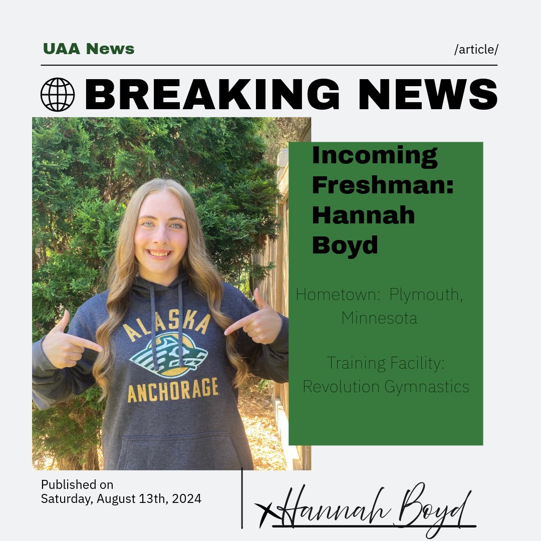 GymnasticsUaa's tweet image. 🌐BREAKING NEWS 🌐 part 1

We are thrilled to announce our newest Seawolves 💚💛
Please join us in welcoming Hannah Boyd, Kacey Pratley, Verena Wong, and Jordan Grindol
#goseawolves #newestaddition #seawolffam