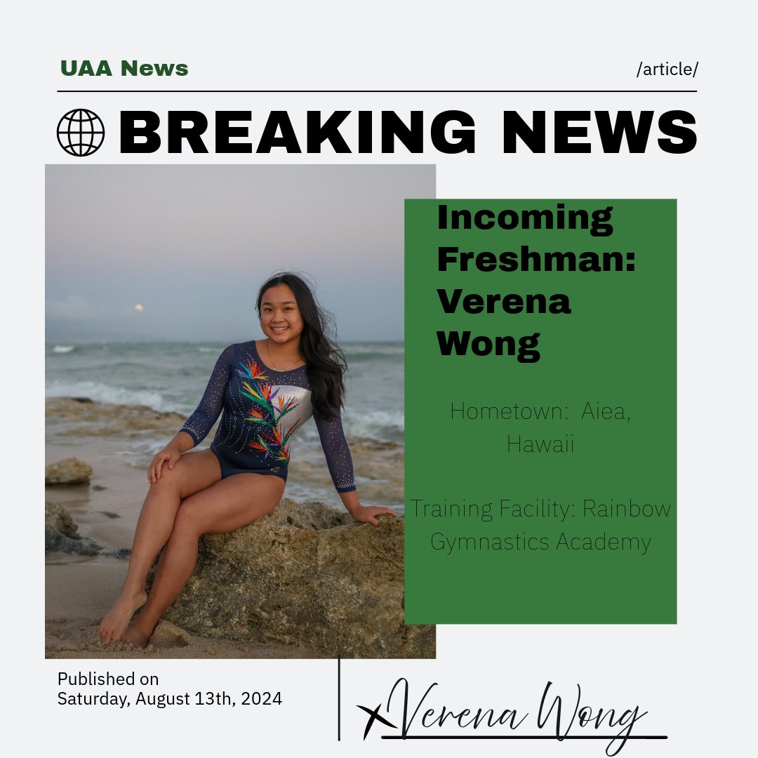 GymnasticsUaa's tweet image. 🌐BREAKING NEWS 🌐 part 1

We are thrilled to announce our newest Seawolves 💚💛
Please join us in welcoming Hannah Boyd, Kacey Pratley, Verena Wong, and Jordan Grindol
#goseawolves #newestaddition #seawolffam