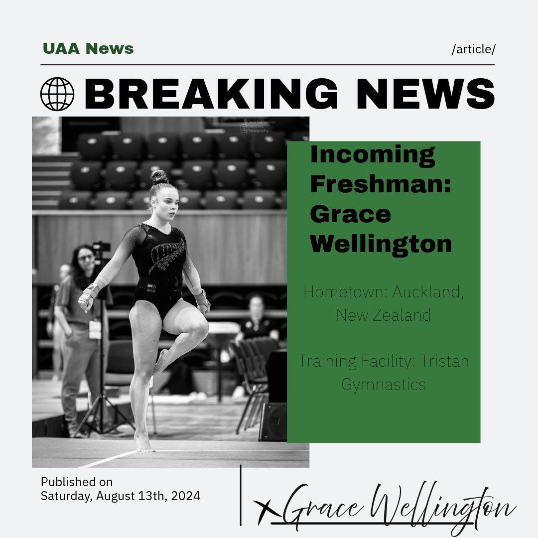 GymnasticsUaa's tweet image. 🌐BREAKING NEWS 🌐 part 2

We are thrilled to announce our newest Seawolves 💚💛
Please join us in welcoming Maribelle Albert, Grace Wellington, Jamilia Duffus, and Grace Costello!
#goseawolves #newestaddition #seawolffam