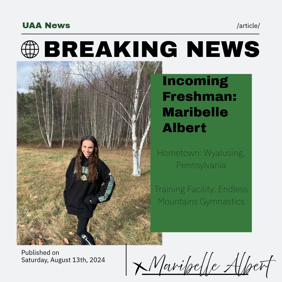 GymnasticsUaa's tweet image. 🌐BREAKING NEWS 🌐 part 2

We are thrilled to announce our newest Seawolves 💚💛
Please join us in welcoming Maribelle Albert, Grace Wellington, Jamilia Duffus, and Grace Costello!
#goseawolves #newestaddition #seawolffam
