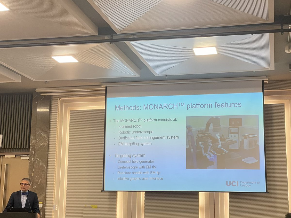 Roshan Patel, MD (@roshanpatel_md) on Twitter photo Robotic platform for PCNL and ureteroscopy - MONARCH - first clinical application in the US <a href="/UCI_Urology/">UCI Urology</a> <a href="/UCIKidneyStone/">UCI Kidney Stone Center</a> <a href="/jaimelandmanuci/">Jaime Landman</a> #WCET24 Robotic platform for PCNL and ureteroscopy - MONARCH - first clinical application in the US <a href="/UCI_Urology/">UCI Urology</a> <a href="/UCIKidneyStone/">UCI Kidney Stone Center</a> <a href="/jaimelandmanuci/">Jaime Landman</a> #WCET24