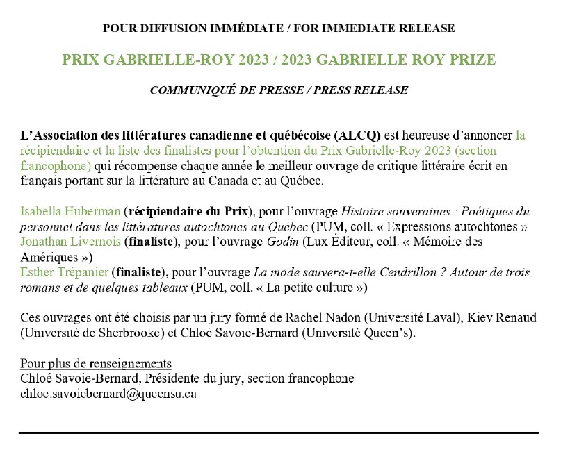 Michael Huberman (@hubermanmichael) on Twitter photo Félicitations Isabella! Félicitations Isabella!