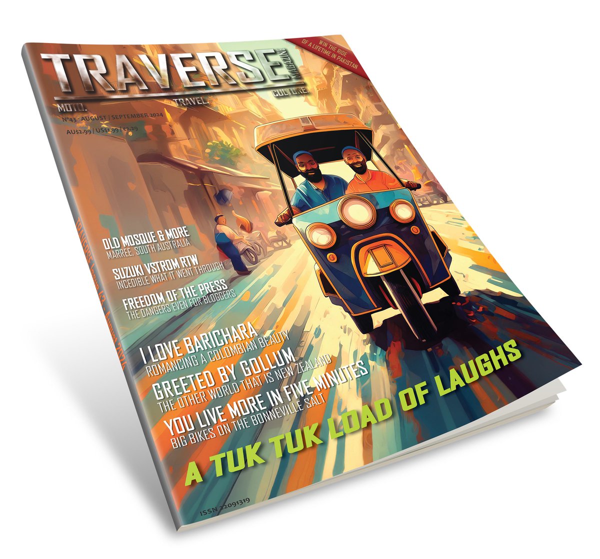 A TRAVERSE issue that takes us on a magical mystery ride as we explore the world …

TRAVERSE Issue 43 - joom.ag/UZyd - out now

#moto #travel #culture 

traverse-magazine.com