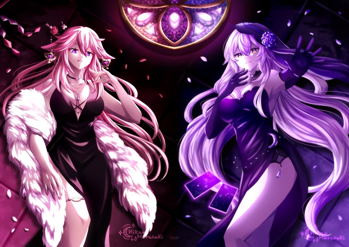 murasaki_x3's tweet photo. YMBS

Las dueñas de mi corazón <3

Yae Miko - Black Swan

#HonkaiStarRail #GenshinImpact #hoyoverse https://t.co/TOWkdlgbC7