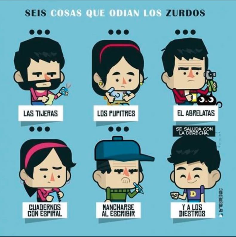 Día internacional del Zurdo