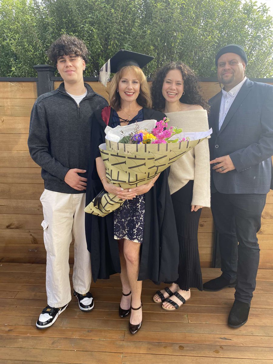 So proud of Leanne Seniloli who recently graduated from AUT with a MPhil following her research looking at the use of a neuromotor program with 4-year-olds. Leanne, thank you for letting Dr Charmaine Bright and I join you (and yours) on the journey.