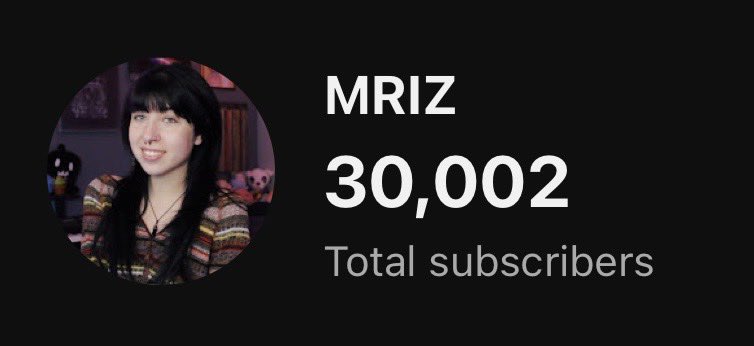 mriiiiz's tweet photo. WE HIT 30K YOUTUBE SUBS!!!! 🥳

o m g - i can’t say thank you enough for the support, it means everything to me. 🤍 https://t.co/V94ZcrGKzI