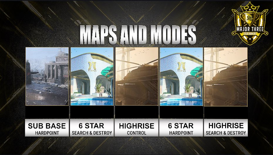 TheCoDPL's tweet photo. 🚨LIVE NOW🚨
#CPLDemonTime vs #CPLElite
Demon Time is coming off a hot 3-0 against Godsent, The Elite are a super hard to beat team it’s gonna be a banger!
https://t.co/M19PWD0DKr
#CoDPL | #CPLMajor3 https://t.co/ezRYZEToPg
