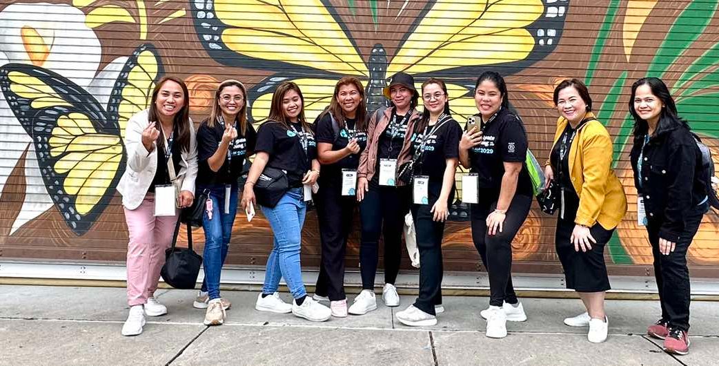 millendez30's tweet photo. Team 4 
Take a post at two murals inspired by Mexican Artists 
@ParticipateLrng 
#PLOrientation2024
#UnitingOurWorld https://t.co/zC7PguoJHw