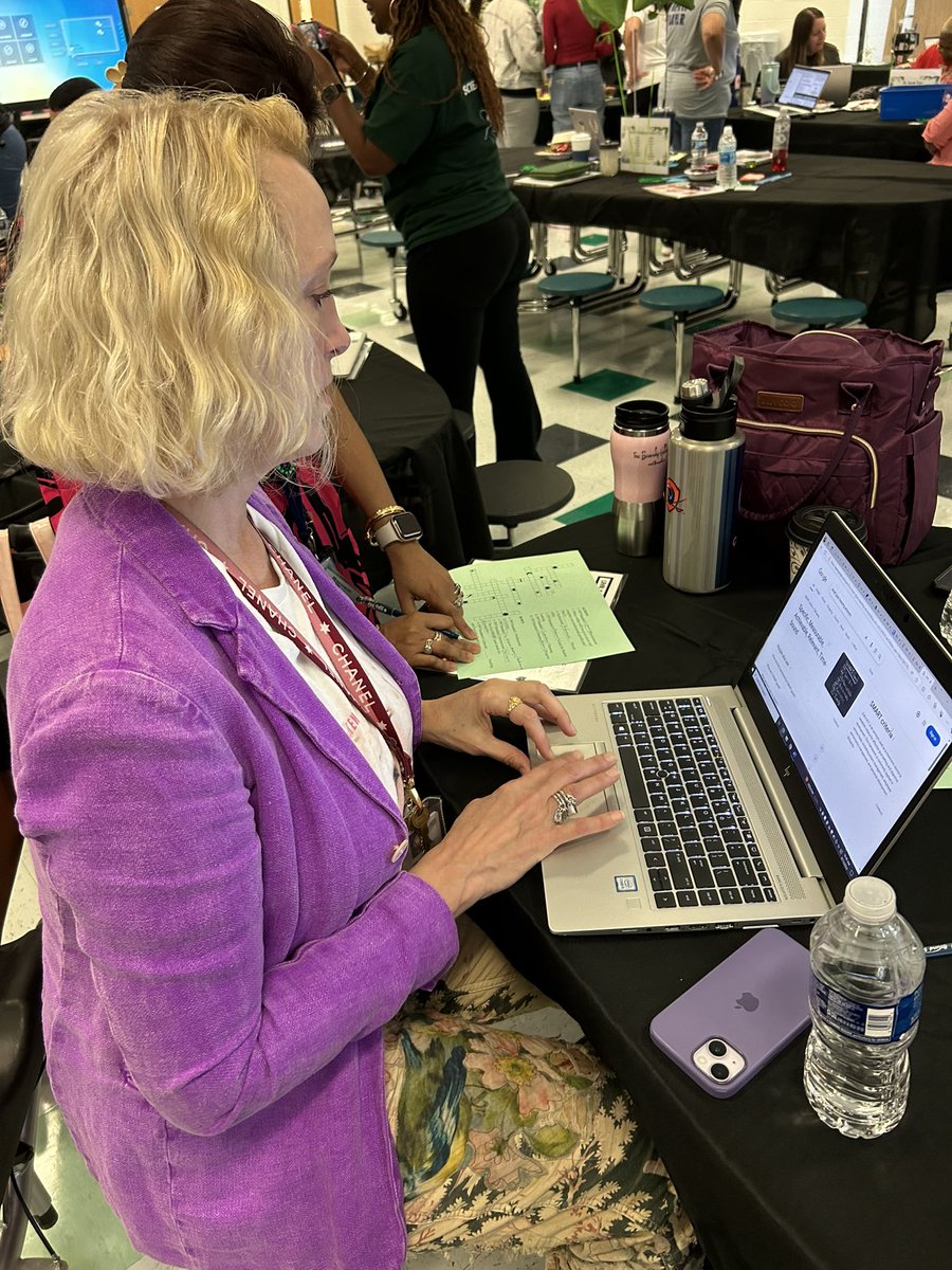 RipponMiddle's tweet photo. Amazing break-out box activity designed by our librarians! Each box contained materials from our learning the past few days - CLTs, PPP, Instructional Look-Fors, and MTSS! #Allin #EducatorWorkWeek #RaiderPride 💚🤍🖤✨ https://t.co/JujctKPgwG
