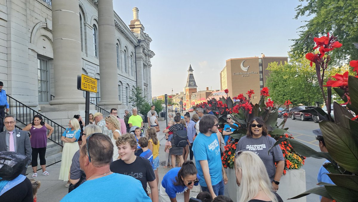 Monica (@moradio_) on Twitter photo A great turnout outside of City Hall in support of the <a href="/inclusive_play/">Inclusive Play Project</a> Project!
#YGK #inclusiveness #inclusion #community A great turnout outside of City Hall in support of the <a href="/inclusive_play/">Inclusive Play Project</a> Project!
#YGK #inclusiveness #inclusion #community