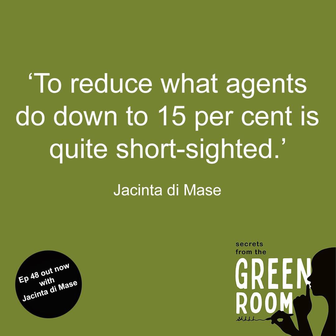 green_room_pod's tweet photo. In our latest ep literary agent @Jacinta_DiMase unpacks what an agent can do for authors, and so much else about the publishing industry. Do not miss this ep!

Listen here on Apple (or wherever you get your pods): https://t.co/5qqnQajk3p

#writingpodcast #literaryagent https://t.co/hJyfux10Jg
