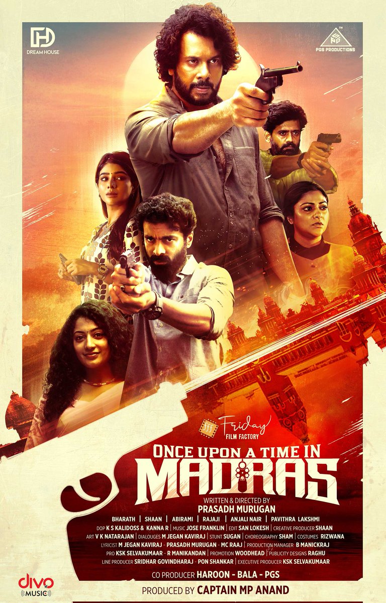 Filmi Street (@filmistreet) on Twitter photo 'Once Upon A Time In Madras' Movie 2nd Look Poster
#OnceUponATimeInMadras
#OTM
<a href="/bharathhere/">bharath niwas</a> <a href="/abhiramiact/">Abhirami</a> <a href="/Anjalinairoffl/">Anjali Nair</a> <a href="/itspavitralaksh/">pavithralakshmi</a> <a href="/FFF_offl/">Friday Film Factory</a> <a href="/MpAnand_PRO/">Captain MP Anand</a> @prasadhmurugan <a href="/ShaanHumane/">Shaan</a> <a href="/Haroon_FC/">haroon.dh</a> @madhan_act <a href="/divomusicindia/">Divo Music</a> <a href="/KskSelvaKumaar/">KSK Selva Kumaar</a> 'Once Upon A Time In Madras' Movie 2nd Look Poster
#OnceUponATimeInMadras
#OTM
<a href="/bharathhere/">bharath niwas</a> <a href="/abhiramiact/">Abhirami</a> <a href="/Anjalinairoffl/">Anjali Nair</a> <a href="/itspavitralaksh/">pavithralakshmi</a> <a href="/FFF_offl/">Friday Film Factory</a> <a href="/MpAnand_PRO/">Captain MP Anand</a> @prasadhmurugan <a href="/ShaanHumane/">Shaan</a> <a href="/Haroon_FC/">haroon.dh</a> @madhan_act <a href="/divomusicindia/">Divo Music</a> <a href="/KskSelvaKumaar/">KSK Selva Kumaar</a>