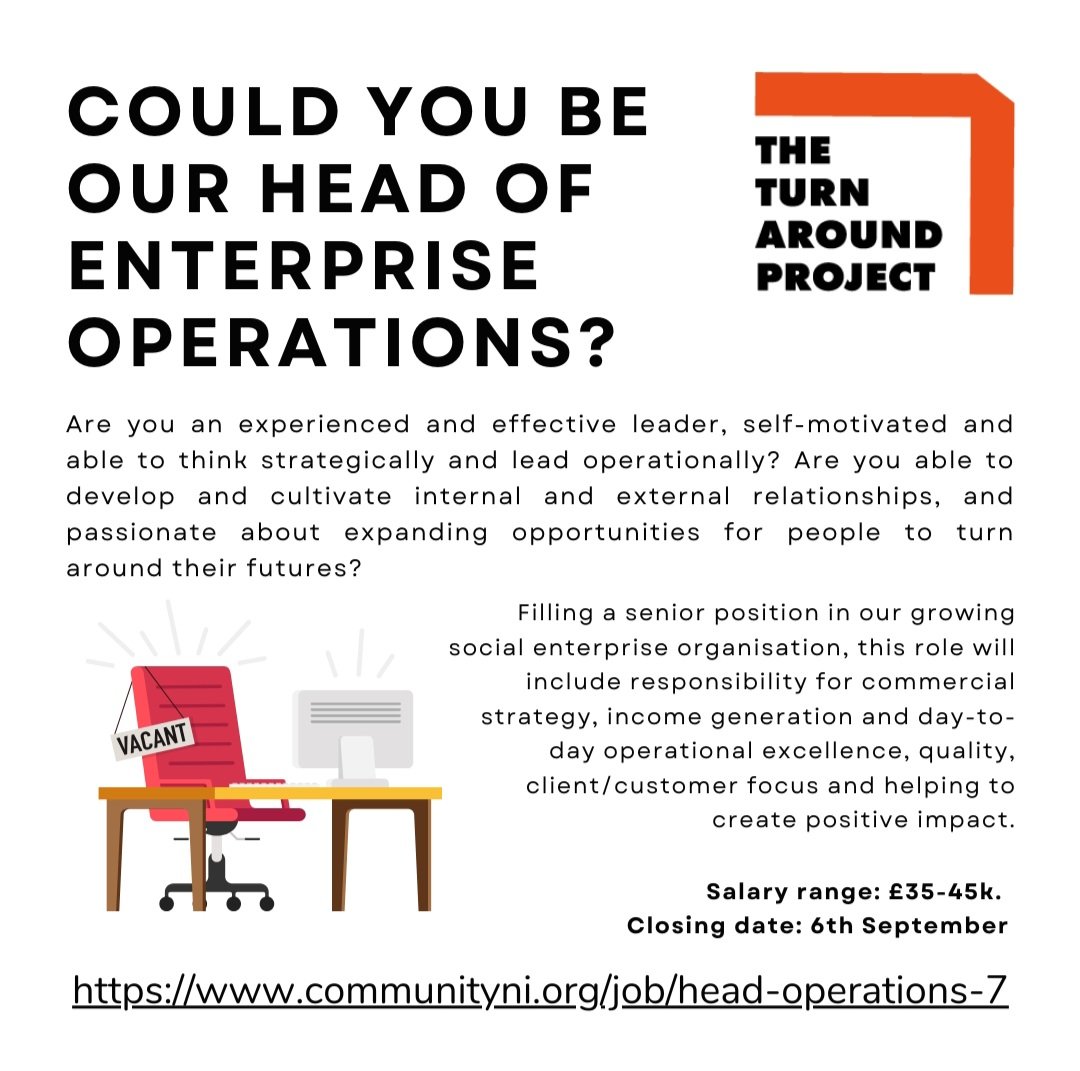 turnaroundproj's tweet photo. Well, could you?  The closing date for this senior position is 6th September 2024...
https://t.co/B5t4biLiGu https://t.co/RgK5KZesG7