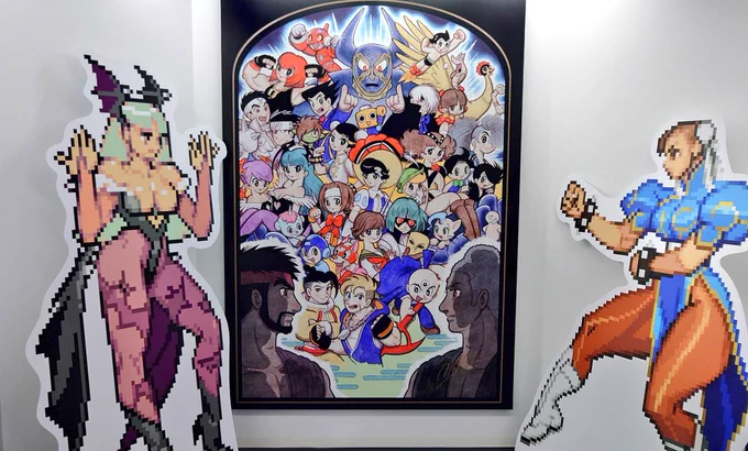 CAPCOMvs手塚治虫展見てきました!手塚先生の原画とCAPCOMの原画と思ったよりもたくさん見られて良かったです!