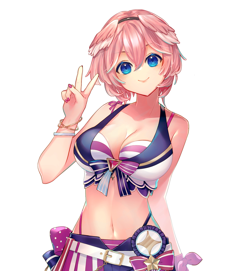鷹嶺ルイ 「透過画層は配信者様のみ使用可です〜 #百鬼絵巻 #Luillust」|ぐーやん🎀skebご依頼募集中！のイラスト