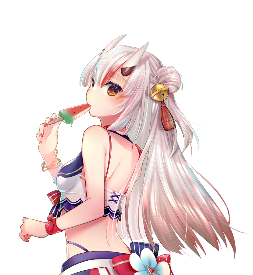 鷹嶺ルイ 「透過画層は配信者様のみ使用可です〜 #百鬼絵巻 #Luillust」|ぐーやん🎀skebご依頼募集中！のイラスト
