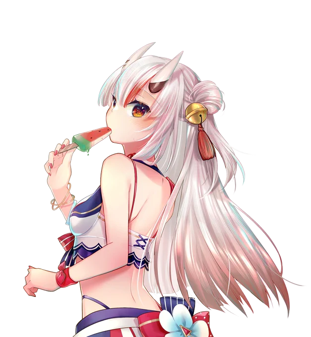 透過画層は配信者様のみ使用可です〜 #百鬼絵巻 #Luillust