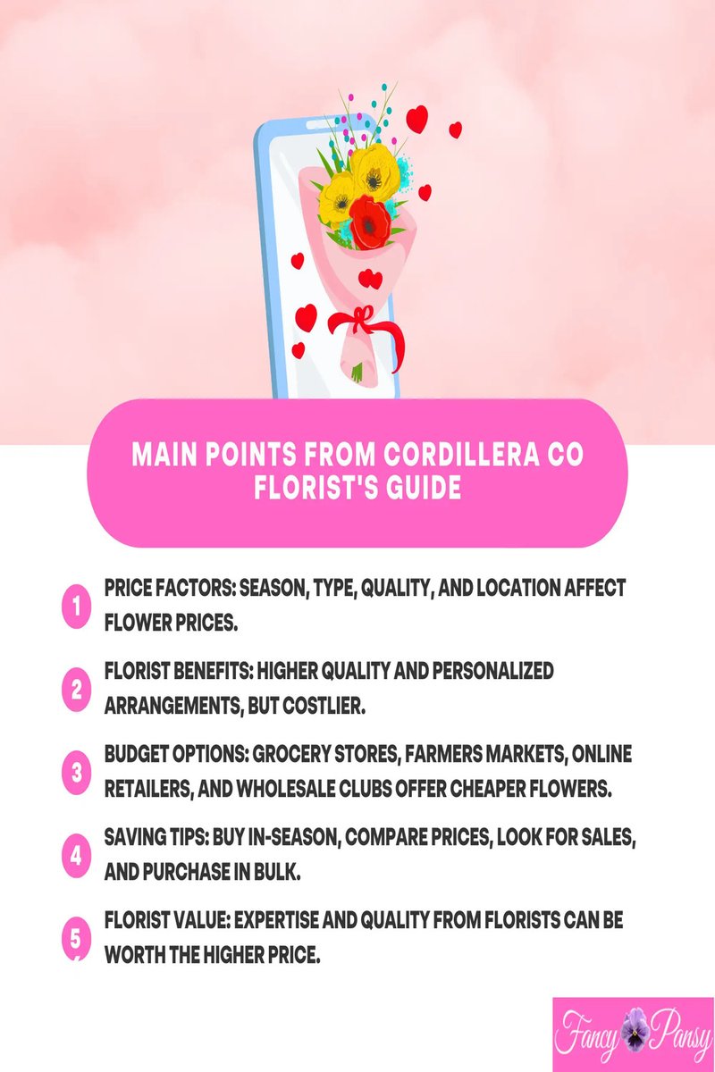 fancypansyvail's tweet image. 🌸 Flower shopping insights! 🌼 Price Factors, Florist Benefits, Budget Options, Saving Tips, Florist Value. Read the blog here: 

zurl.co/fI8N 

#FlowerTips #BudgetBlooms #FloristQuality 🛍️💐