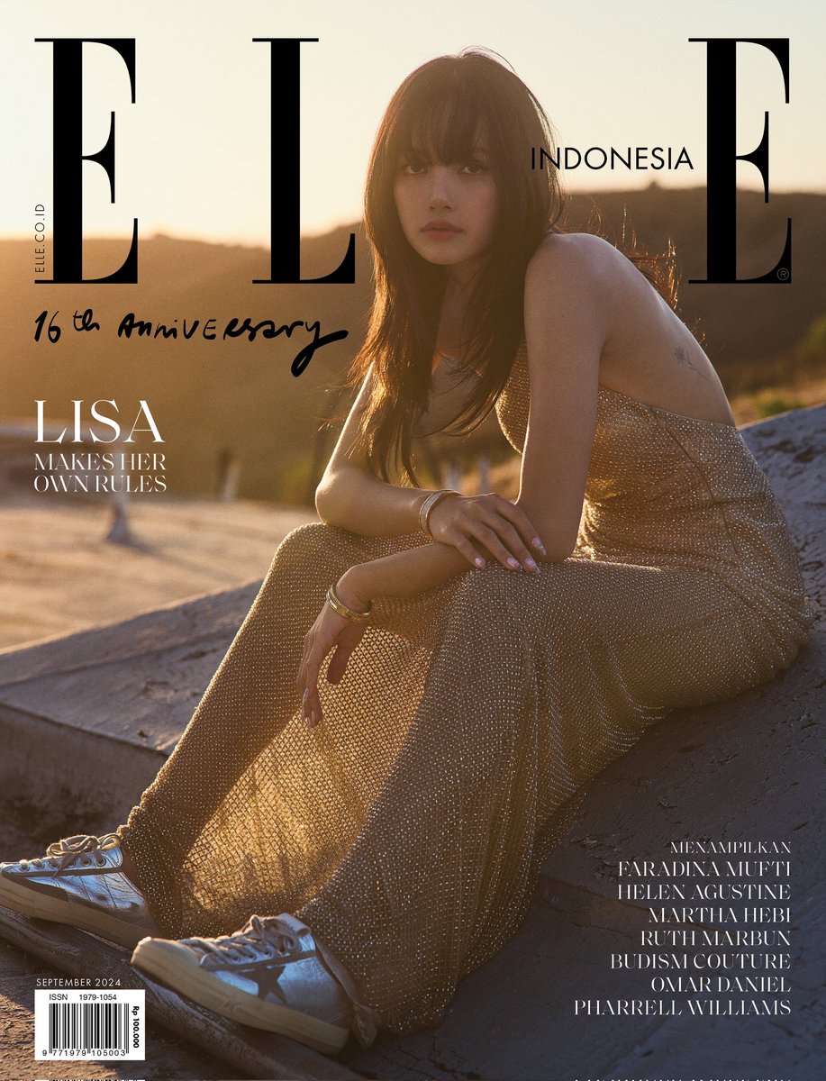 elleindonesia's tweet photo. Presenting our 16th anniversary issue with #LISA gracing our cover.
In this special edition, we explore the stories that shape us, delving into the intersections of faith and risk, where dreams are realized and boundaries are redefined.

Arrives in bookstores on August 26. https://t.co/vGbu5UcFCY