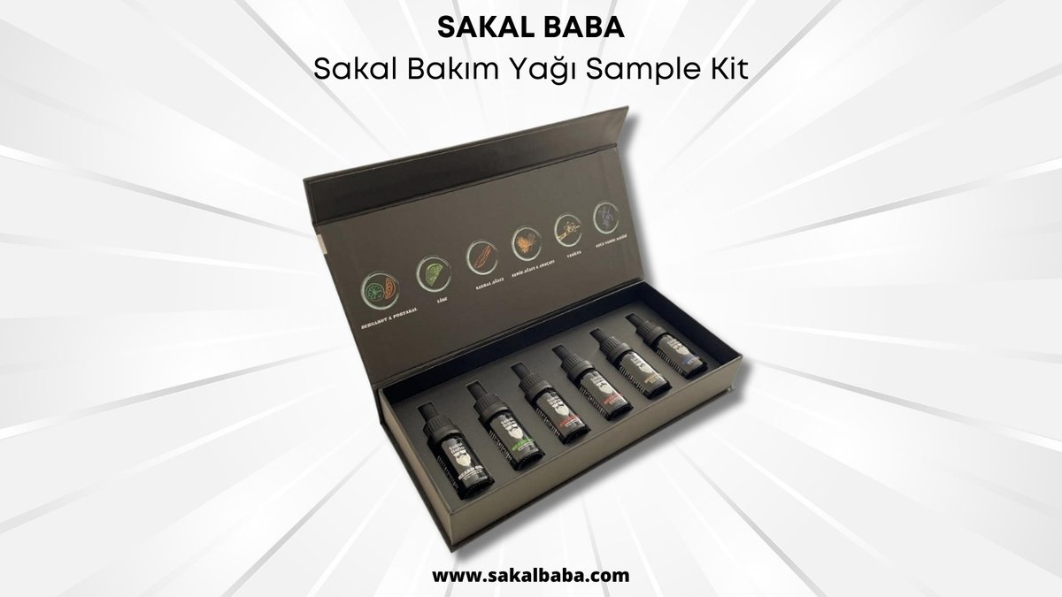 SakalBabaCom's tweet photo. Tüm Sakal Baba sakal bakım yağları bir
arada. Bu sample kit ile 10 ml hacminde 6 farklı sakal
bakım yağı kokusunu özel mıknatıslı kutusunda sahip
olacaksınız.
👉 https://t.co/l5ywO4W97j

#sakalbabacom #sakalbaba #sakal #erkekbakım #sakalbakımyağı #sakalyağı #beardoil https://t.co/y9tH9t89Os