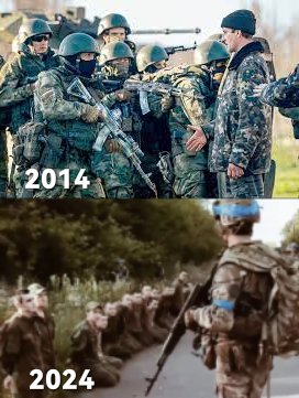 "УКР ТА СВИНОСОБАКИ"
Різниця між фото - 10 років!
#славаЗСУ 🇺🇦