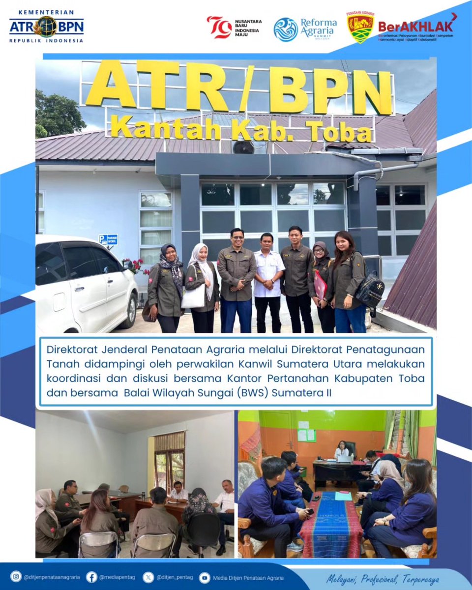 Media Ditjen Penataan Agraria tweet media