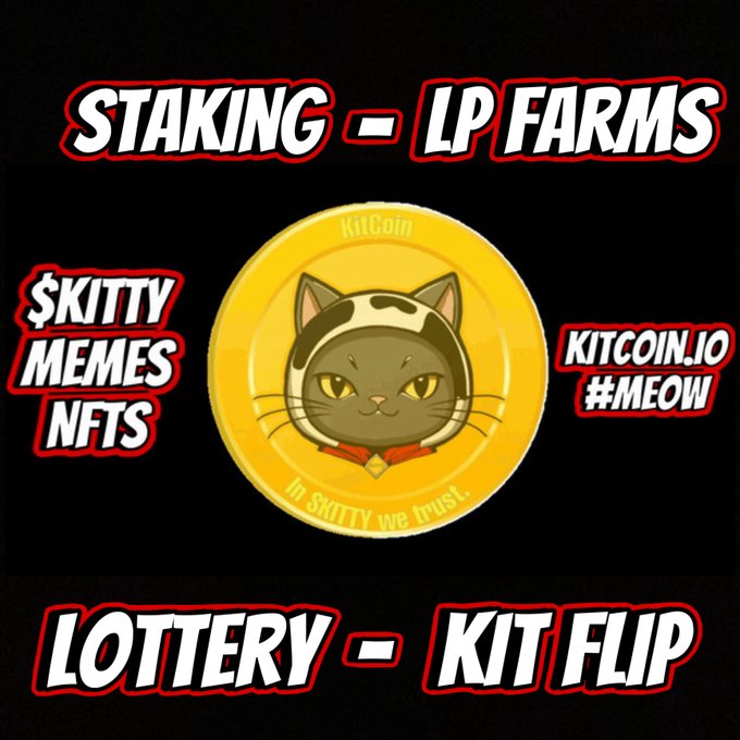 $hibaLiam (@hibaliam1) on Twitter photo 250,000 $KITTY Giveaway
We promised a lottery, well here it is #CroFam
kitty-lotto-puce.vercel.app draw Friday
69,000 $KITTY per ticket (under $2) 91% of pot to one
winner & 9% back to project
1. Follow <a href="/KitCoinX/">KitCoin $KITTY / CroVegas.Fun</a> and <a href="/hibaLiam1/">$hibaLiam</a>
2. 💛+ 🔁
3. tag x 3 crofam friends
⏰72h 250,000 $KITTY Giveaway
We promised a lottery, well here it is #CroFam
kitty-lotto-puce.vercel.app draw Friday
69,000 $KITTY per ticket (under $2) 91% of pot to one
winner & 9% back to project
1. Follow <a href="/KitCoinX/">KitCoin $KITTY / CroVegas.Fun</a> and <a href="/hibaLiam1/">$hibaLiam</a>
2. 💛+ 🔁
3. tag x 3 crofam friends
⏰72h