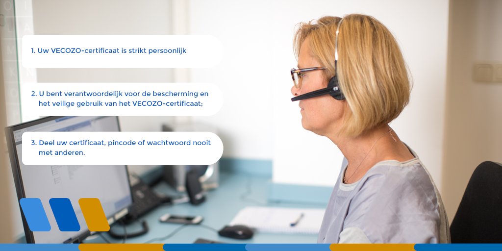 We werken met verschillende #authenticatiemiddelen om in te loggen. Een #certificaat is er daar één van, een soort #sleutel waarmee u toegang krijgt tot ons portaal. Voor het gebruik hiervan zijn verschillende zaken belangrijk. Bekijk deze punten 👉 bit.ly/3wd8tol