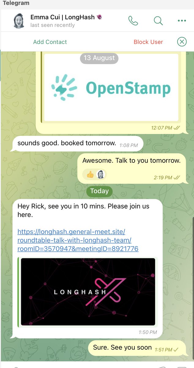 real0xrick's tweet photo. @emmacui Oh shit. Just about to jump on a call with this one. https://t.co/ZoefFwrpRb