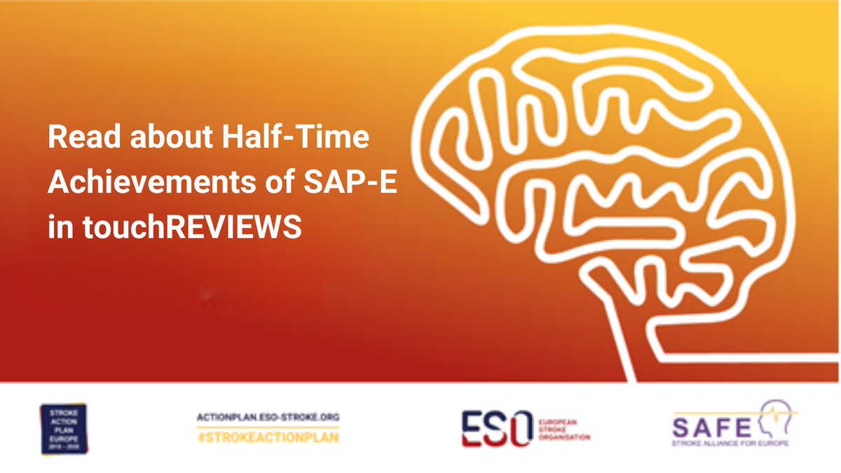 European Stroke Org (@esostroke) on Twitter photo SAP-E, initiated by ESO& <a href="/StrokeEurope/">Stroke Europe</a>, is reaching the halfway mark of its journey. It's time to reflect on the achievements.🔗 ow.ly/PCyg50SVLyf by <a href="/Ales_tomek/">Aleš Tomek</a>, <a href="/MelindaRoaldsen/">Melinda B. Roaldsen</a>, Francesca Romana Pezzella, Arlene Wilkie& <a href="/HanneKChr/">Professor Hanne Christensen</a>
#stroke #stroketwitter <a href="/touchNEUROLOGY/">touchNEUROLOGY</a> SAP-E, initiated by ESO& <a href="/StrokeEurope/">Stroke Europe</a>, is reaching the halfway mark of its journey. It's time to reflect on the achievements.🔗 ow.ly/PCyg50SVLyf by <a href="/Ales_tomek/">Aleš Tomek</a>, <a href="/MelindaRoaldsen/">Melinda B. Roaldsen</a>, Francesca Romana Pezzella, Arlene Wilkie& <a href="/HanneKChr/">Professor Hanne Christensen</a>
#stroke #stroketwitter <a href="/touchNEUROLOGY/">touchNEUROLOGY</a>