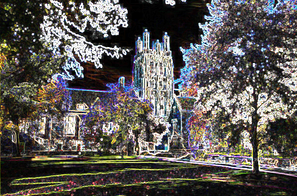 AKrajko's tweet photo. The CS50 course is fun so far. Here I am the sobel operator for edge detection in bitmaps using C. https://t.co/BTe9RapApO
