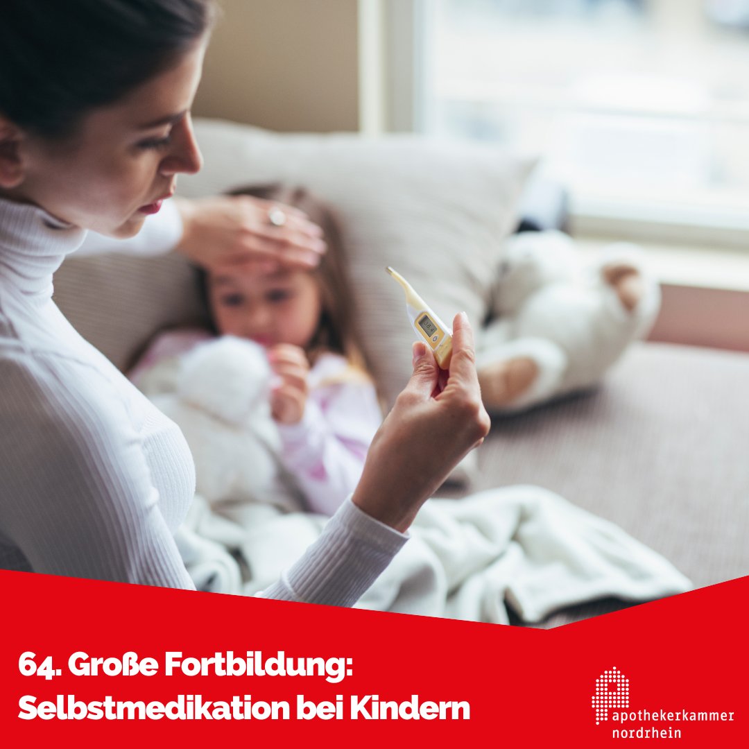 aknr_de's tweet photo. Dr. Miriam Ude gibt auf der #GroßenFortbildung am 20.11.2024 einen Überblick über die Grenzen und Möglichkeiten der #Selbstmedikation bei #Kindern. So kann in der nächsten Erkältungs- oder Magen-Darm-Virus-Welle schnell und sicher gehandelt werden.

➡️ https://t.co/mx6rfbfcGA https://t.co/ic6b0vcfWK