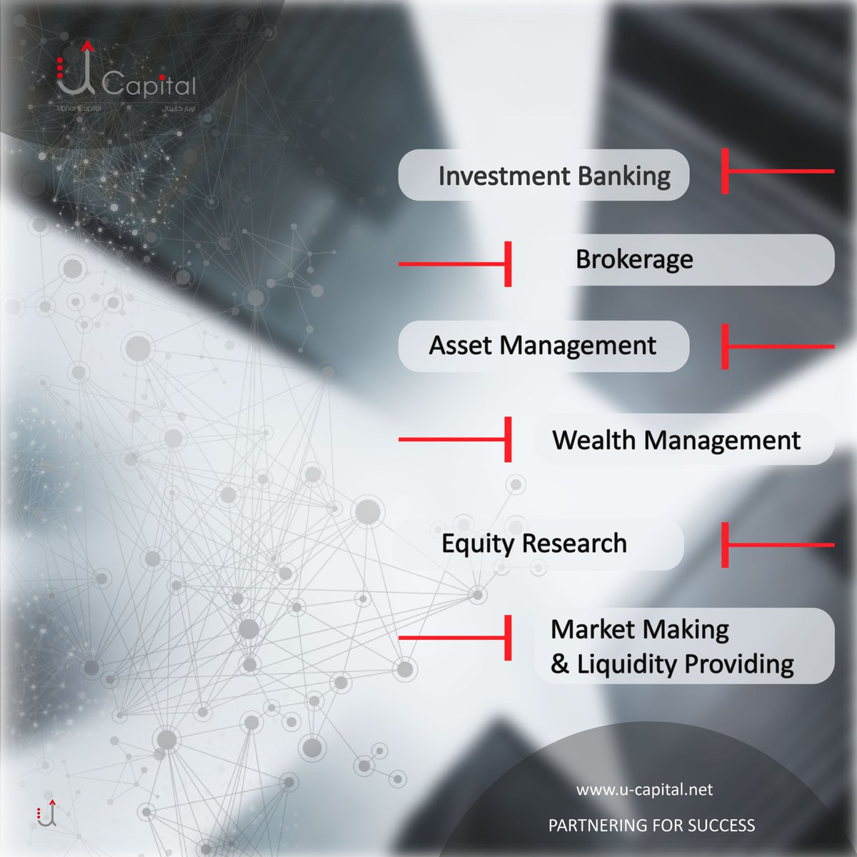 Dear Investor

Kindly note that our website is u-capital.net
Be mindful of any impostor websites claiming to offer Ubhar Capital trading services. 

U Capital provides a whole suite of investment services that can help to meet your investment needs and goals. We offer
