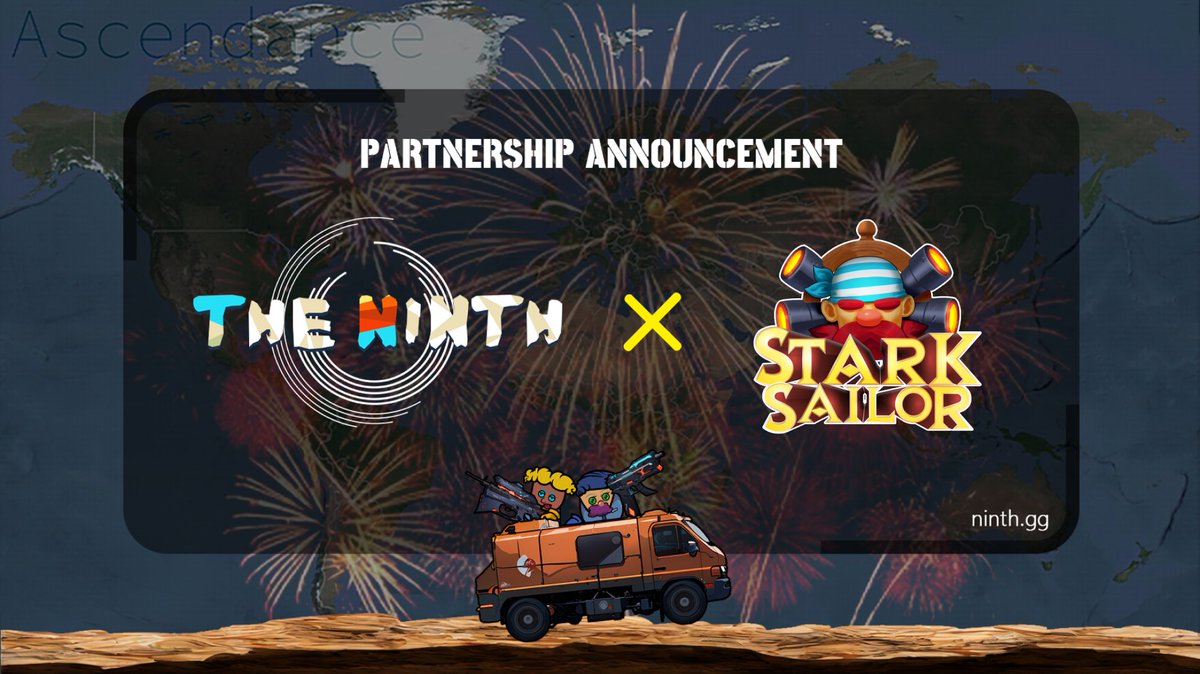 Excited to announce our new partner, <a href="/playStarkSailor/">Stark Sailor</a>!

Stark Sailor is a thrilling, fully on-chain game set in the vast ocean of <a href="/Starknet/">Starknet (Privacy arc) 🥷</a>. 

Join our joint #giveaway for a chance to win: 
🎁 10 #TheNinth Blind Boxes 
🎁 50 WL spots from <a href="/playStarkSailor/">Stark Sailor</a> 

The steps: 
👉 Follow
