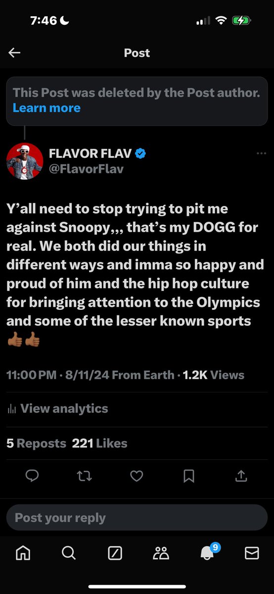 FLAVOR FLAV tweet media