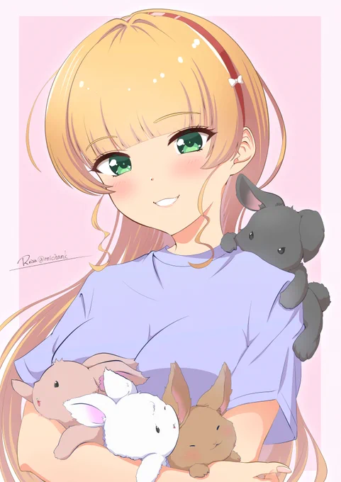 うさぎとすみれ  #Liella #平安名すみれ 