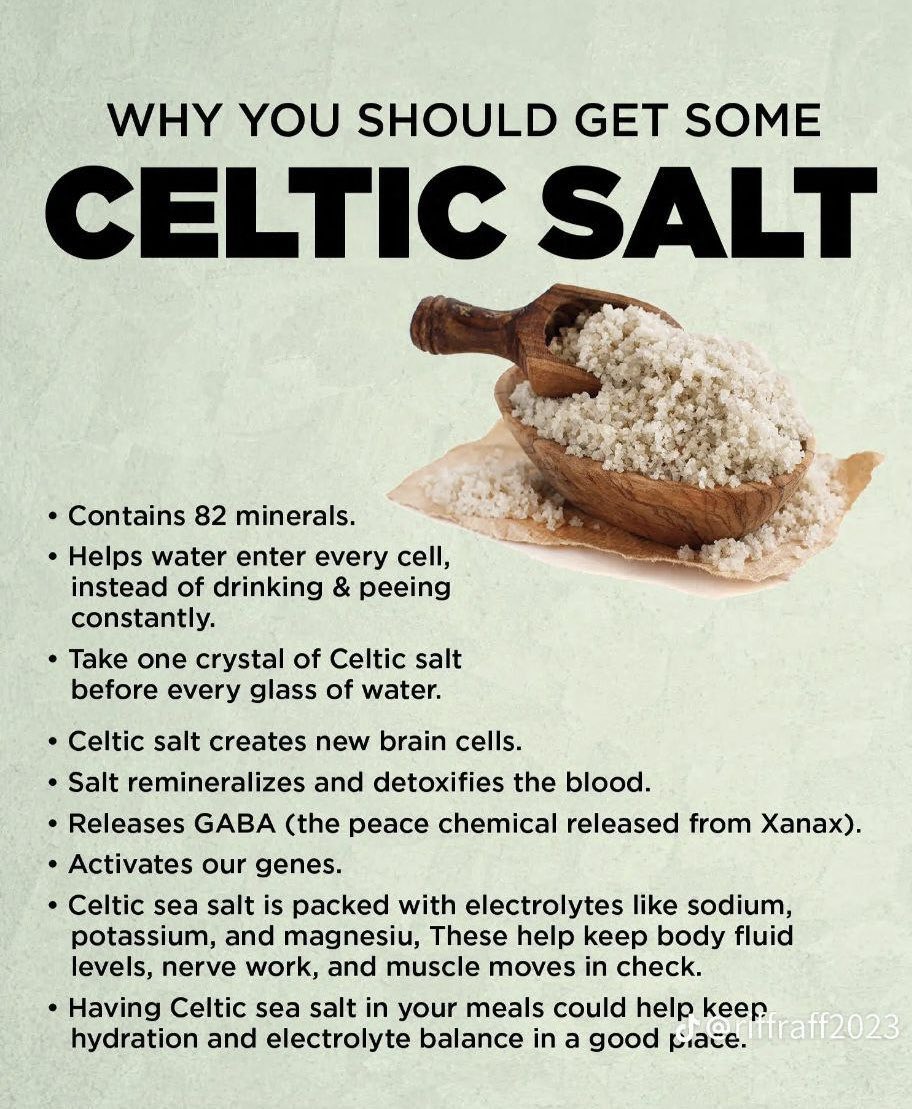 Why you should get some Celtic salt…☺️
