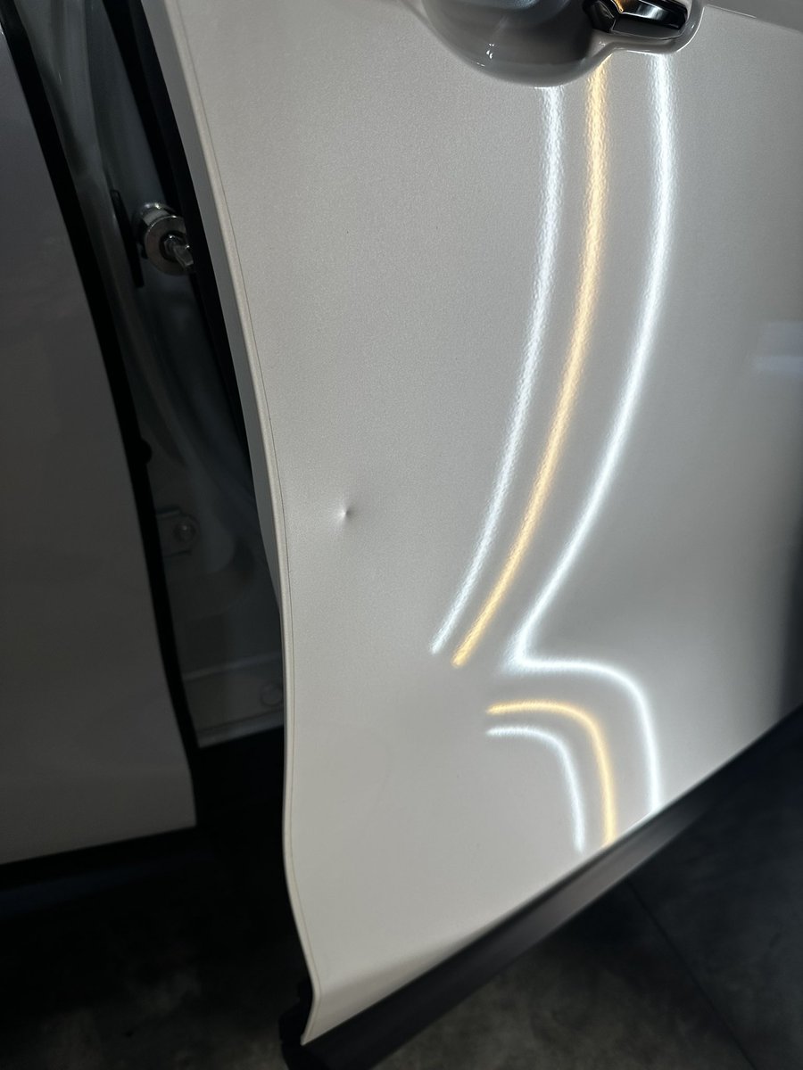 dentaidnc's tweet photo. Sharp or deep dents are not easy to repair but we have the advanced skills and training it takes to repair to like new.   Got dents?  Call or text (828)217-2348 to schedule. https://t.co/jKuCe4IL3L