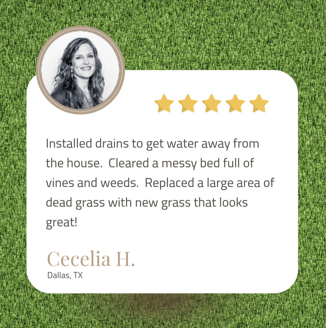 We’re truly grateful for the positive reviews and kind words from our amazing clients! Thank you for being a part of our journey!

Learn More about: ecomow.com

#ecomow #ecomowdallas #landscapelife #landscaping #lawnlife #thankful #lawncarelife #landscaperslife