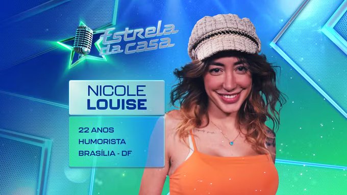 chicobarney's tweet photo. 🚨 Atenção! 
A campeã do #EstrelaDaCasa será NICOLE LOUISE.

O Brasil do Brasil vai cantar, sorrir e se emocionar com a magnética cantora & humorista! Pode favoritar e me cobrar depois!

* Lembrando que nunca errei um vencedor de reality show.  
* Previsão não é torcida! Respeitem o meu dom.