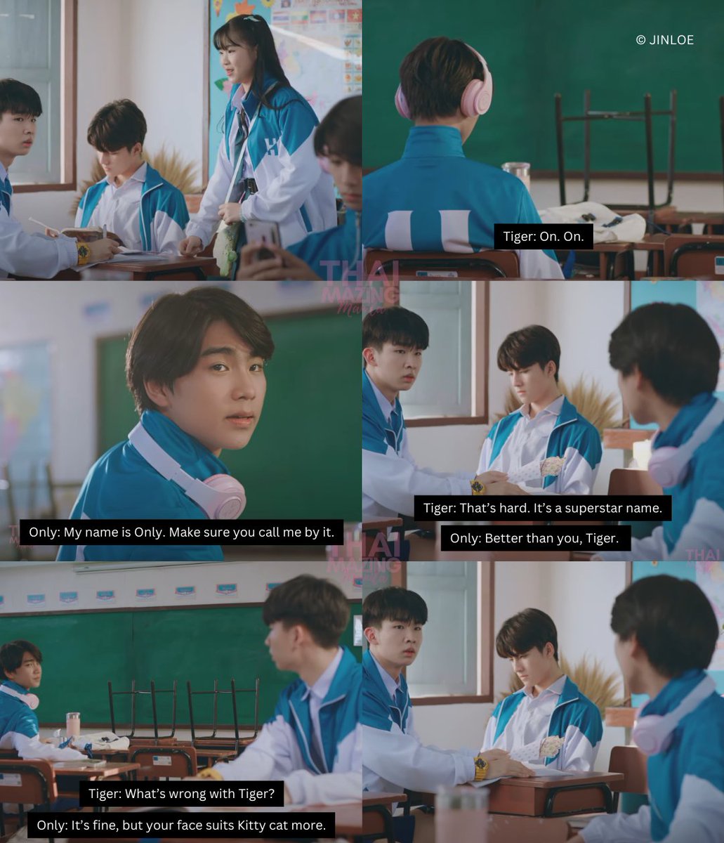 ThaimazingMNL's tweet image. Meet On...Only and Tiger na para kay Only parang mas kitty cat daw si Tiger. 🤣😭

#AddictedEP1 
#AddictedHeroinTheSeries
#AddictedHeroin #รักร้ายนายเสพติด #herointheseries
 #newyearnawapat #jurkung