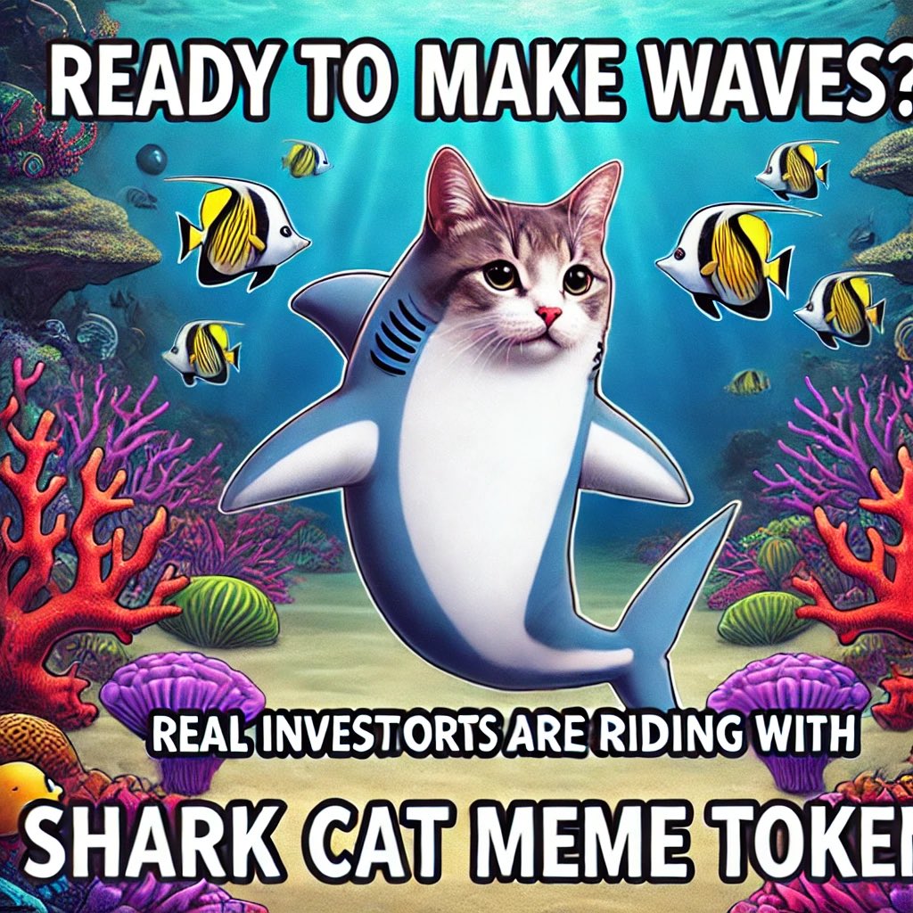 🐾💸 Ready to make waves in the crypto world? 🌊 Real investors are already riding with #SharkCatMemeToken! Don’t miss your chance to join the frenzy—Shark Cat is about to turn the tides in your favor! 🚀 #CryptoInvesting #SharkCat